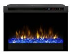Dimplex Caja de fuego eléctrica Multi-Fire XHD de 26 pulgadas con brasas acrílicas - Negro, XHD26G