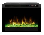Dimplex Caja de fuego eléctrica Multi-Fire XHD de 26 pulgadas con brasas acrílicas - Negro, XHD26G