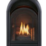 Inserto de Chimenea de Gas ProCom PCS100T 10000 BTU Doble Combustible Gas Natural o Propano 4 Troncos Termostato Sin Ven