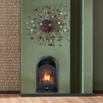 Inserto de Chimenea de Gas ProCom PCS100T 10000 BTU Doble Combustible Gas Natural o Propano 4 Troncos Termostato Sin Ven