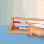 hand2mind Juego de demostración de 20 cuentas Rekenrek para aula, ábaco para niños, matemáticas manipulativas de matemát