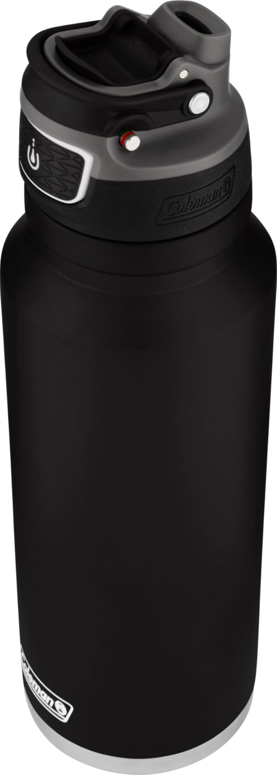 Version 1.0.0 Termo Botella de Agua Coleman Autoseal FreeFlow 2018748 Acero Inoxidable Negro 40 oz