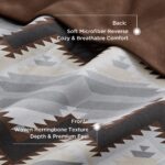 WOOLRICH Rustic Lodge Cabin WR10-2179 juego de edredon cabana relleno alternativo plumón todas las estaciones Queen extr