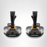 Dual Joystick Thrustmaster T.16000M FCS Space Sim Duo 2960815 sensores magnéticos 32 botones ambidiestro para PC