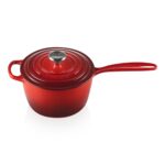 Cacerola Cocotte de hierro fundido esmaltado Le Creuset LS2518 1867SS 2.25 cuartos color cereza