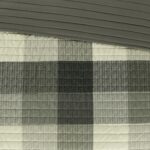 Colcha Reversible Madison Park Cabin MP13-4681 diseño cuadros todas las estaciones transpirable matrimonial queen con fu