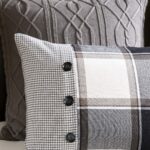 Juego de edredón con inserto relleno combinado y funda extraíble para todas las estaciones Madison Park Signature E&E Co