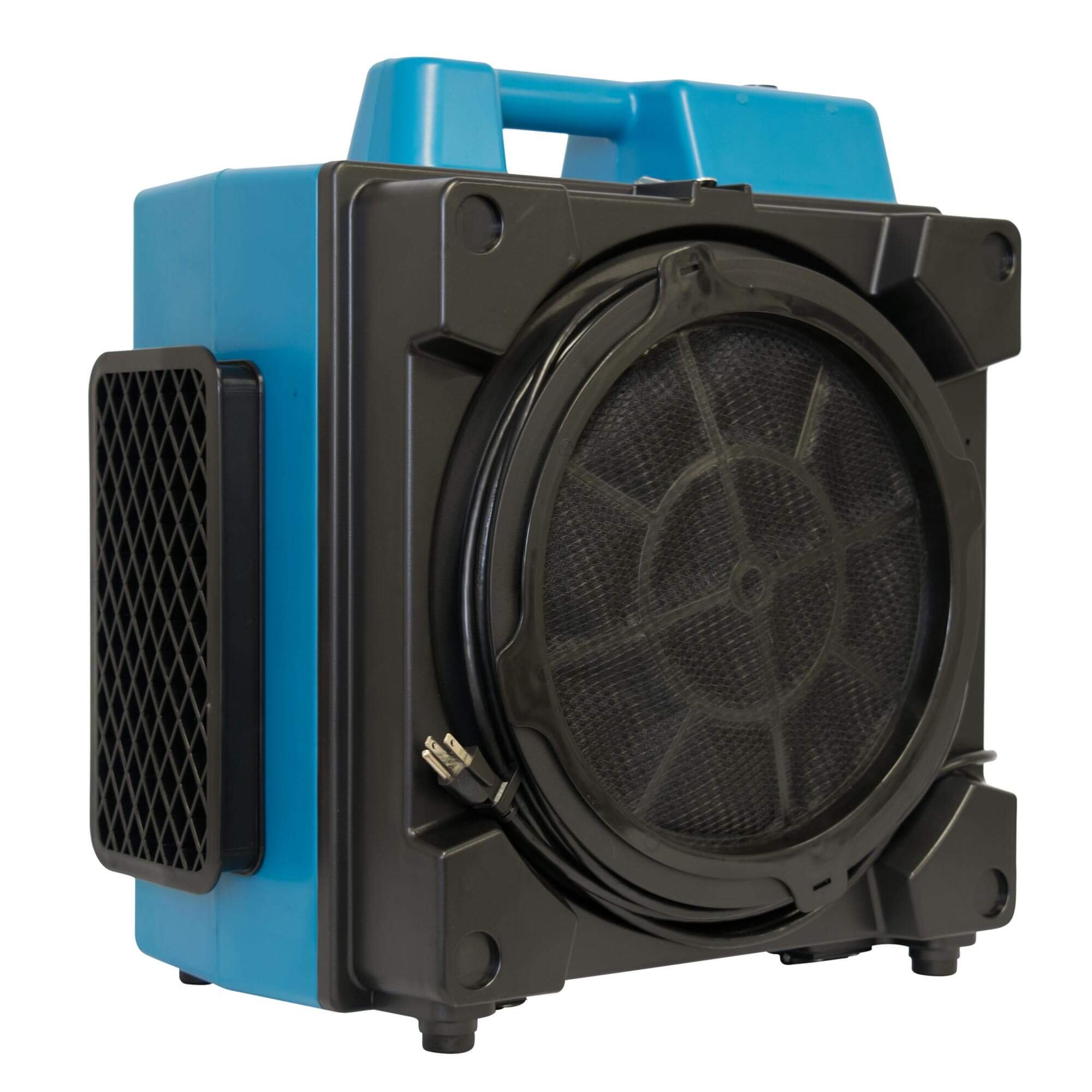 Version 1.0.0 Purificador de aire comercial XPOWER X-3580 600 CFM filtracion HEPA 4 etapas 5 velocidades con luz UV azul para uso indu