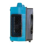 Purificador de aire comercial XPOWER X-3580 600 CFM filtracion HEPA 4 etapas 5 velocidades con luz UV azul para uso indu