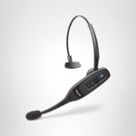 BlueParrott C400-XT – Auriculares Bluetooth con control por voz, sonido líder en la industria con largo alcance inalámbr