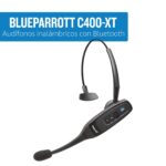 BlueParrott C400-XT – Auriculares Bluetooth con control por voz, sonido líder en la industria con largo alcance inalámbr