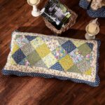 Colcha de retazos florales Tache Home Fashion Spring Shower VEQSSS-DXJ10077-S individual verde