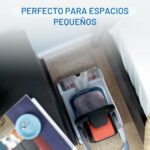 Limpiador de alfombras para mascotas Hoover PowerDash FH50700 compacto y ligero azul con tecnología HeatForce