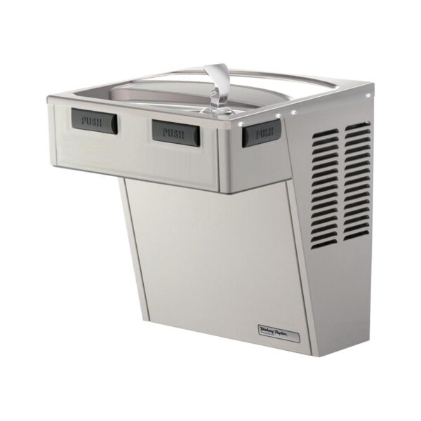 Bebedero enfriador de agua de pared Elkay Halsey Taylor HAC8SS-NF ADA sin filtro 8 GPH acero inoxidable