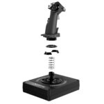 Joystick Throttle HOTAS Simulador de Vuelo Logitech G X56 945-000058 189 controles programables 4 resortes RGB 2 USB PC