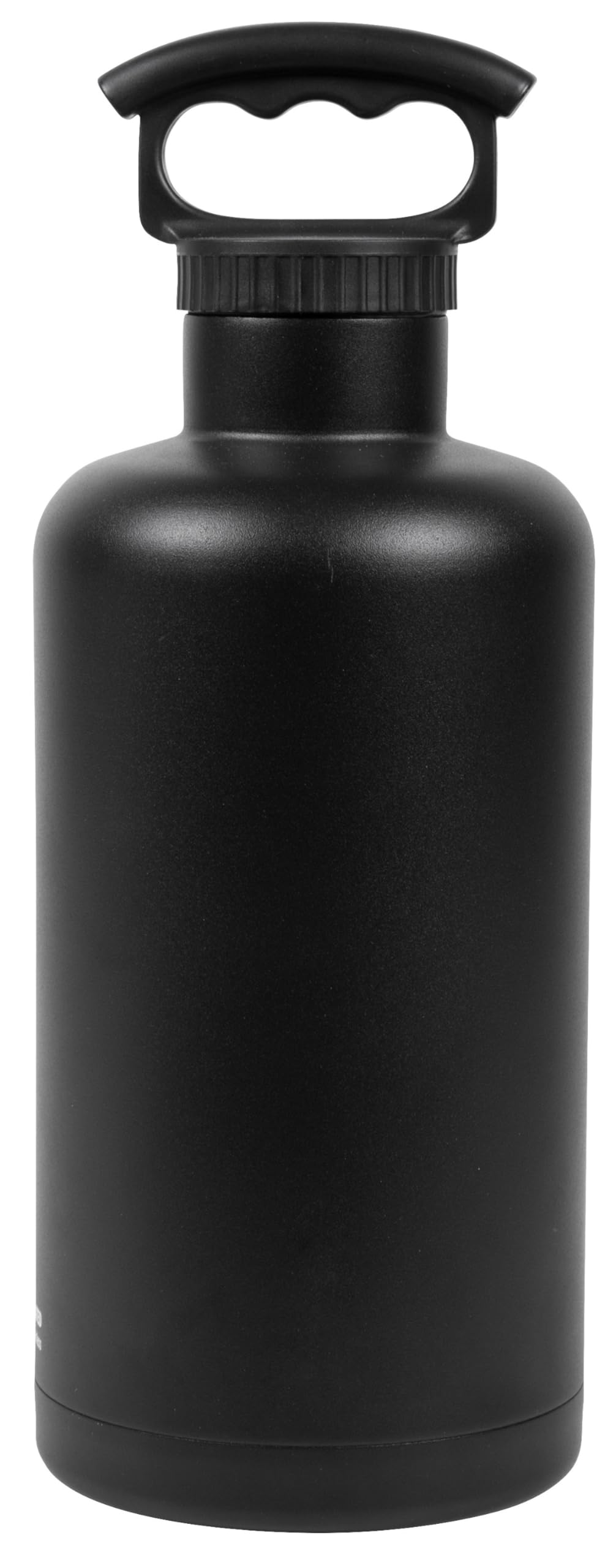 Version 1.0.0 Termo Botella de Agua Growler Fifty Fifty V65001BK0 acero inoxidable doble pared aislado al vacío tapa de 3 dedos 64 oz