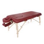 Master Massage - Mesa de masaje portátil de Eva de 30 pulgadas para mujeres y personas obesas, cama facial de salón de s