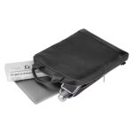 Moleskine Clásico, Cuero, Dispositivo, Bolsa, Vertical Negro