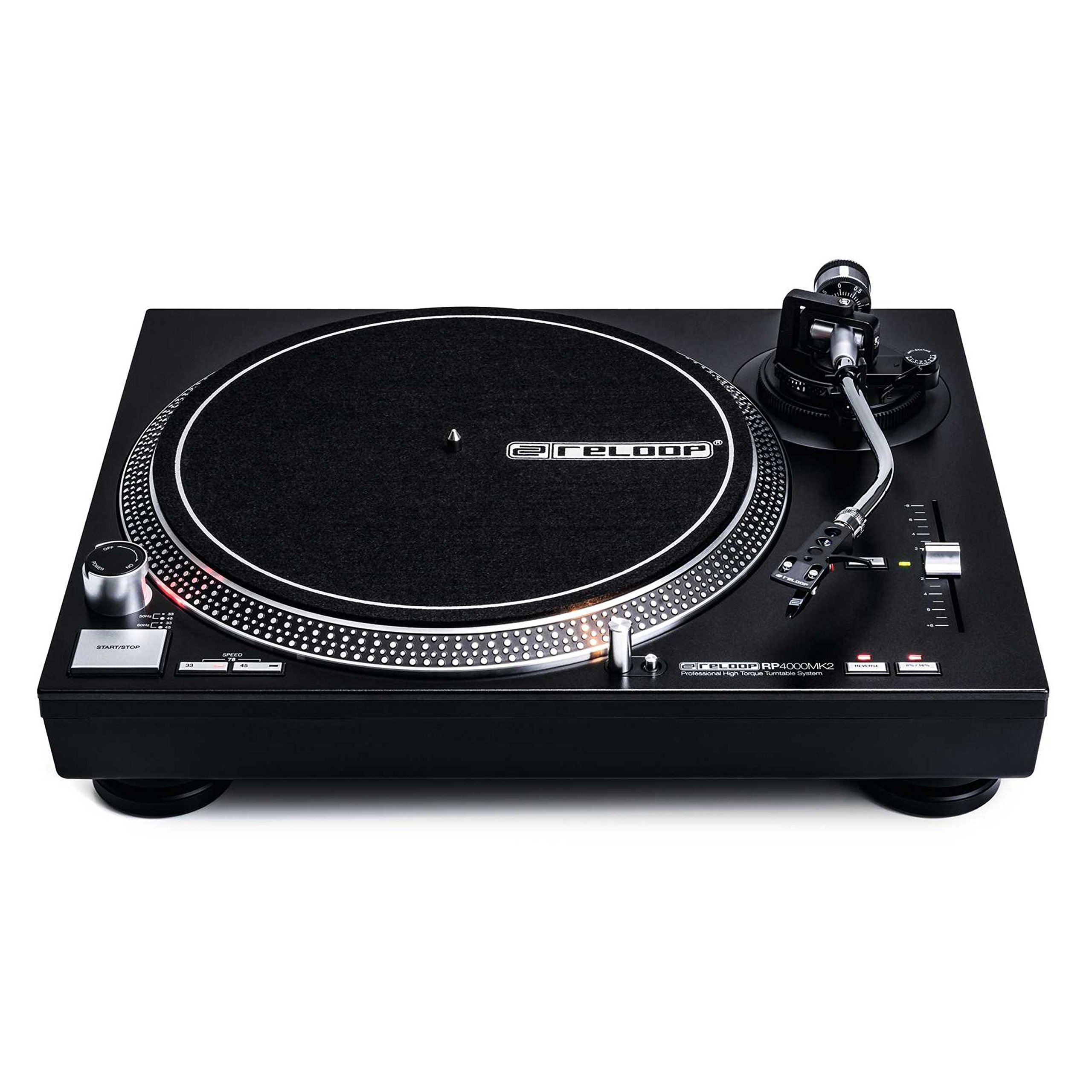 Reloop RP-4000 MK2 Sistema de tocadiscos profesional de alto torque