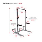 Sunny Health & Fitness - Sistema de soporte para sentadillas