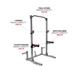 Sunny Health & Fitness - Sistema de soporte para sentadillas