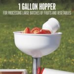 Weston Deluxe - Colador eléctrico para tomates, molinillo de alimentos, salsas para salsa, frutas, manzanas, bayas, 4 cu