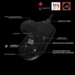 Raton inalambrico para juegos Logitech G Pro 910-005270 rendimiento eSports
