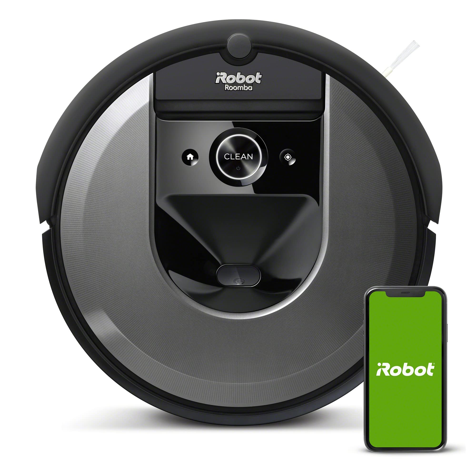 Version 1.0.0 Aspiradora Robot iRobot Roomba i7 i715020 con Wi-Fi, Mapeo Inteligente, Compatible con Alexa y Google, Ideal para Pelo d