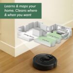 Aspiradora Robot iRobot Roomba i7 i715020 con Wi-Fi, Mapeo Inteligente, Compatible con Alexa y Google, Ideal para Pelo d