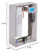 Kit de filtración de agua universal antivandálico Elkay EF1500VRBMC capacidad 1500 galones con monitor de estado de filt