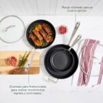 Batería de Cocina Juego de Ollas y Sartenes All Clad Groupe SEB HA1 11644913861 Antiadherente de Anodizado Duro Negro