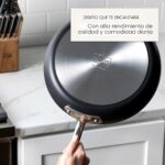 Batería de Cocina Juego de Ollas y Sartenes All Clad Groupe SEB HA1 11644913861 Antiadherente de Anodizado Duro Negro