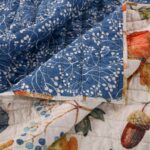 Juego de edredón King Barefoot Bungalow Willow Greenland Home Fashions GL-1806BMSK color blanquecino blanco