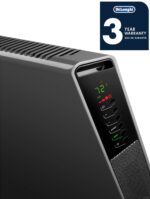 Calentador de Convección DeLonghi HCX9115E 1500 W, Silencioso, Montaje Piso/Pared, Función ECO