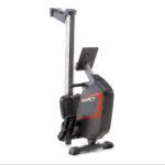 Marcy Máquina de remo de resistencia magnética ajustable compacta de 8 niveles con ruedas de transporte