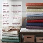Cubrecama reversible Madison Park Quebec E&E Co. Ltd DBA JLA Home MP13-6153 diseño damasco acolchado doble cara Queen 10