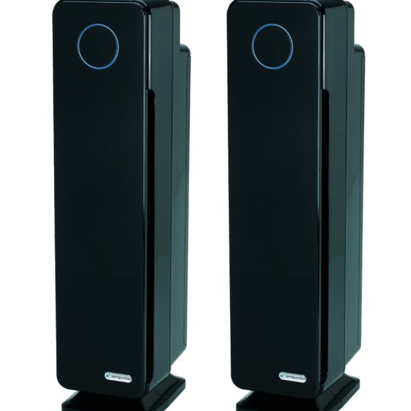 Purificador de aire Guardian Technologies GermGuardian AC5350B2PK 71 cm filtro HEPA sanitizador UV-C 3 en 1 habitaciones