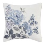 Juego de Edredón Reversible Laura Ashley Revman Industries USHSA51088044 algodón azul Chloe King con fundas de almohada