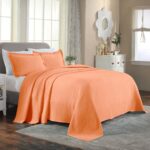 Juego de colcha matelassé Celtic algodón Home City Inc. BEDSPREAD CELTIC-CR-KG-SA King 2 piezas diseño círculos celtas p