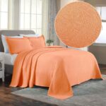 Juego de colcha matelassé Celtic algodón Home City Inc. BEDSPREAD CELTIC-CR-KG-SA King 2 piezas diseño círculos celtas p
