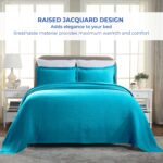 Juego de colcha algodón 2 piezas Home City Inc BEDSPREAD CELTIC-CR-FL-PB diseño círculos celtas matelasse 1 funda de alm