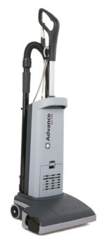 Aspiradora vertical Nilfisk Advance VU500 107404754 un motor trayectoria 15 pulgadas filtración HEPA