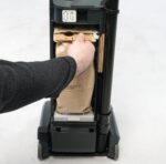 Aspiradora vertical Nilfisk Advance VU500 107404754 un motor trayectoria 15 pulgadas filtración HEPA