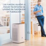 Purificador de aire Medify Air MA-112-W1 V3.0 filtro True HEPA H13 cobertura 553 metros cuadrados en 1 hora elimina 99.9