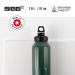 Botella de Agua Deportiva SIGG WMB Traveller 8776.6 1.5 Litros 51 oz Hermética Aluminio Reciclado