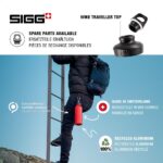 Botella de Agua Deportiva SIGG WMB Traveller 8776.6 1.5 Litros 51 oz Hermética Aluminio Reciclado