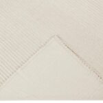 Colcha de chenilla Pan Overseas BSASPQUIV Better Trends colección Jullian marfil 100% algodón diseño rayas acolchado sua