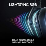 Auriculares Logitech G935 Inalámbricos 981-000742 DTS X 7.1 Lightsync RGB Gaming PC