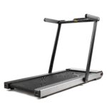 Caminadora plegable Sunny Health Fitness 8730 delgada motor 2.5 HP hasta 8 mph superficie antideslizante 17.7 x 49 pulga