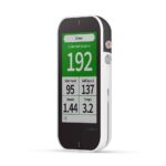 Garmin Approach G80, GPS portátil de golf premium todo en uno con monitor de lanzamiento integrado, pantalla táctil de 3